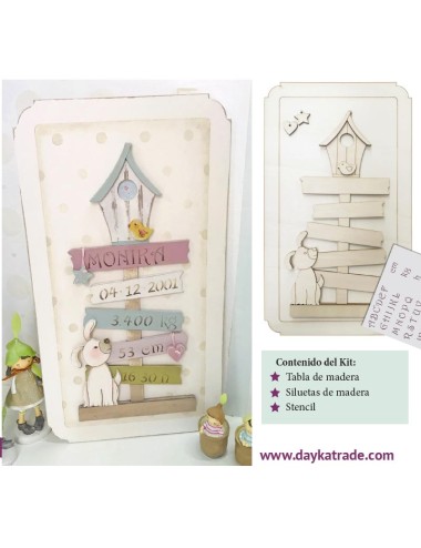 kit infantil pesé y medícon plantilla