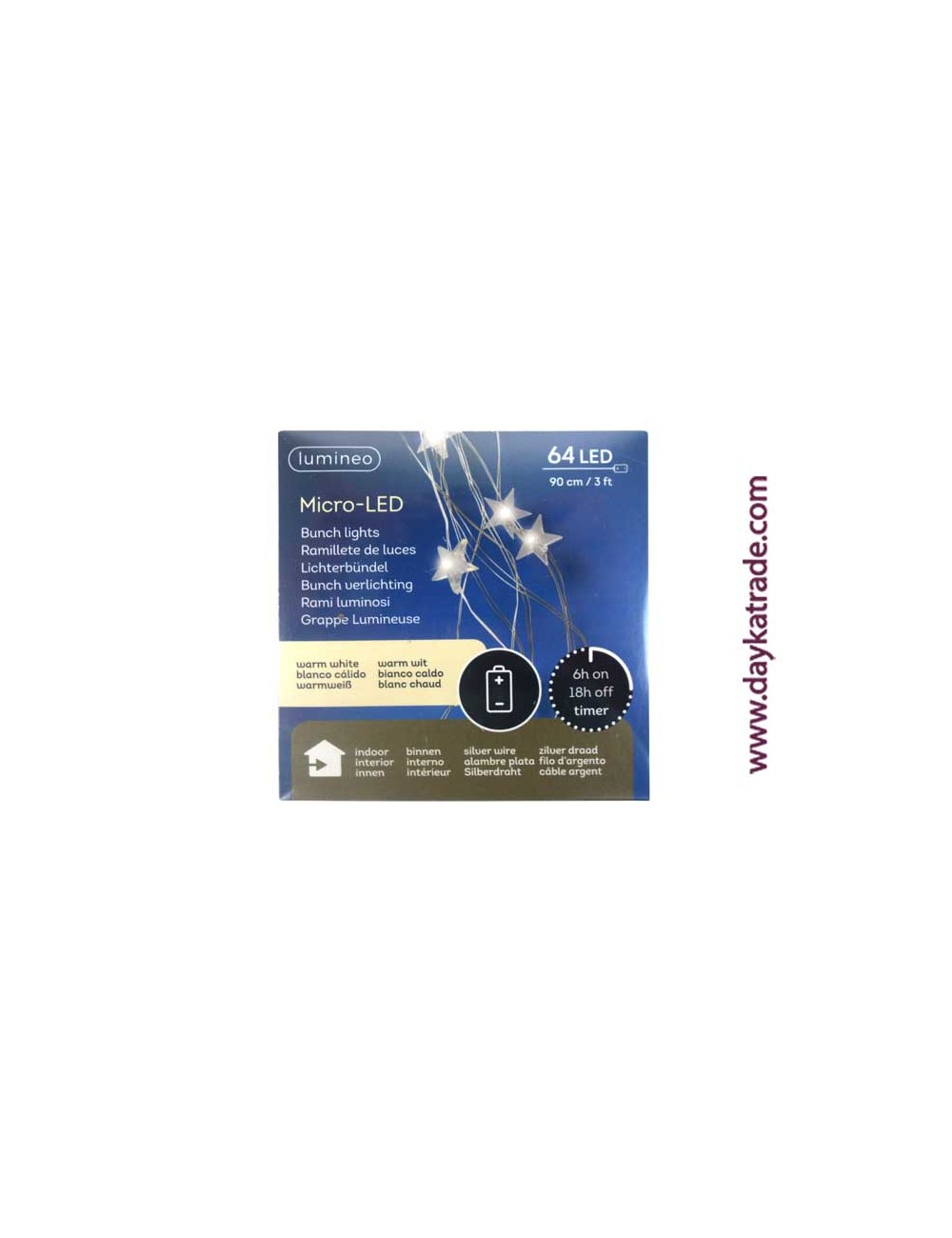Ramillete de estrellas LED Dayka