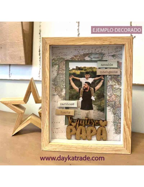 Frase "te quiero papá"