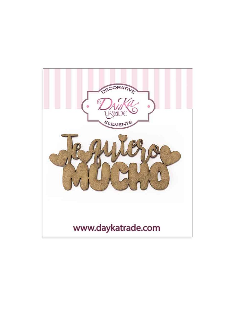 Frase "te quiero mucho"