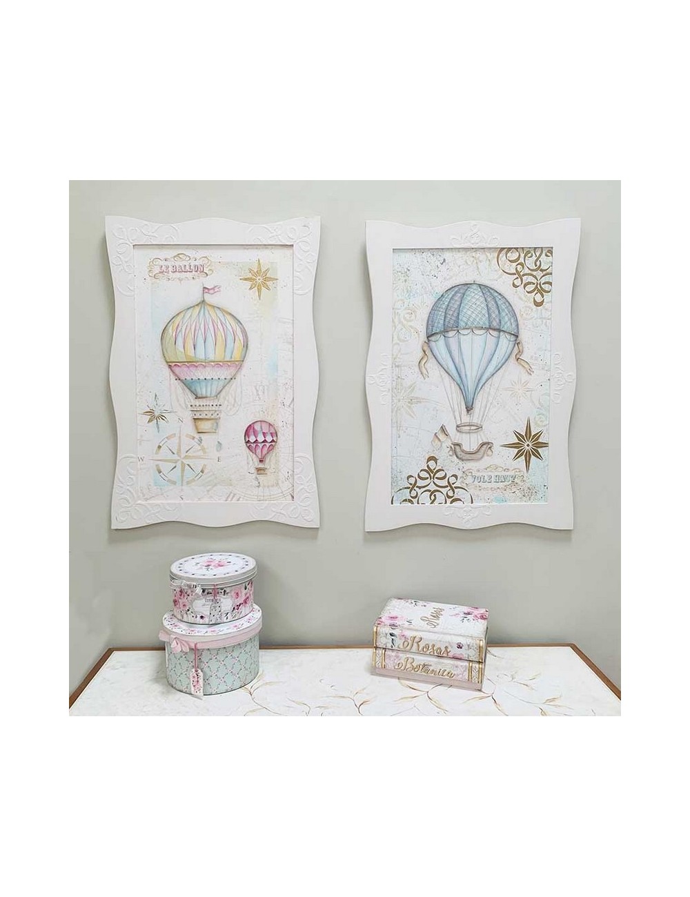 Cuadros Globos Prediseñados