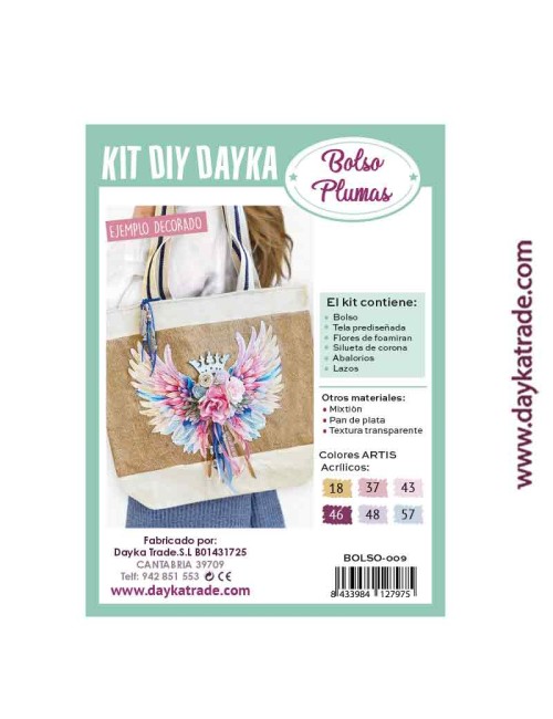 Bolso flores foam con corona
