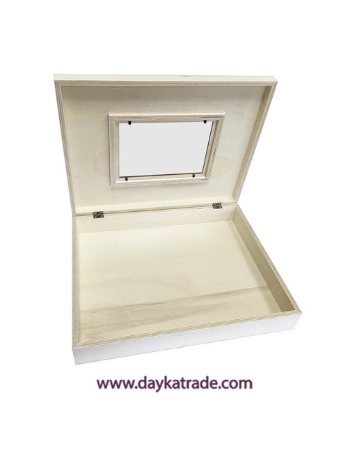 Caja álbum con ventana para foto