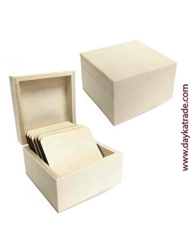 Caja posavasos