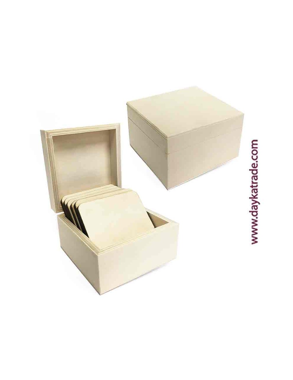 Caja posavasos