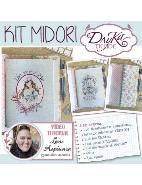 kit midori sirena colección Mensaje en una botella