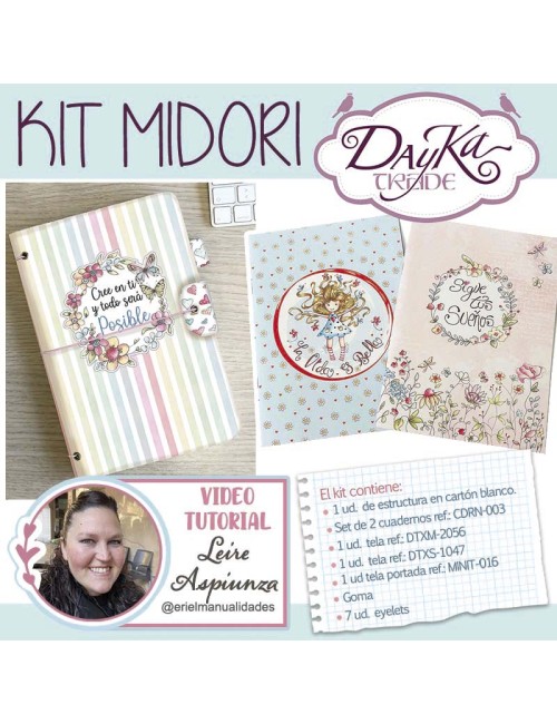 kit midori "cree en ti y todo será posible"