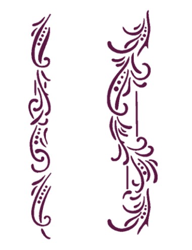 Stencil A4 dayka