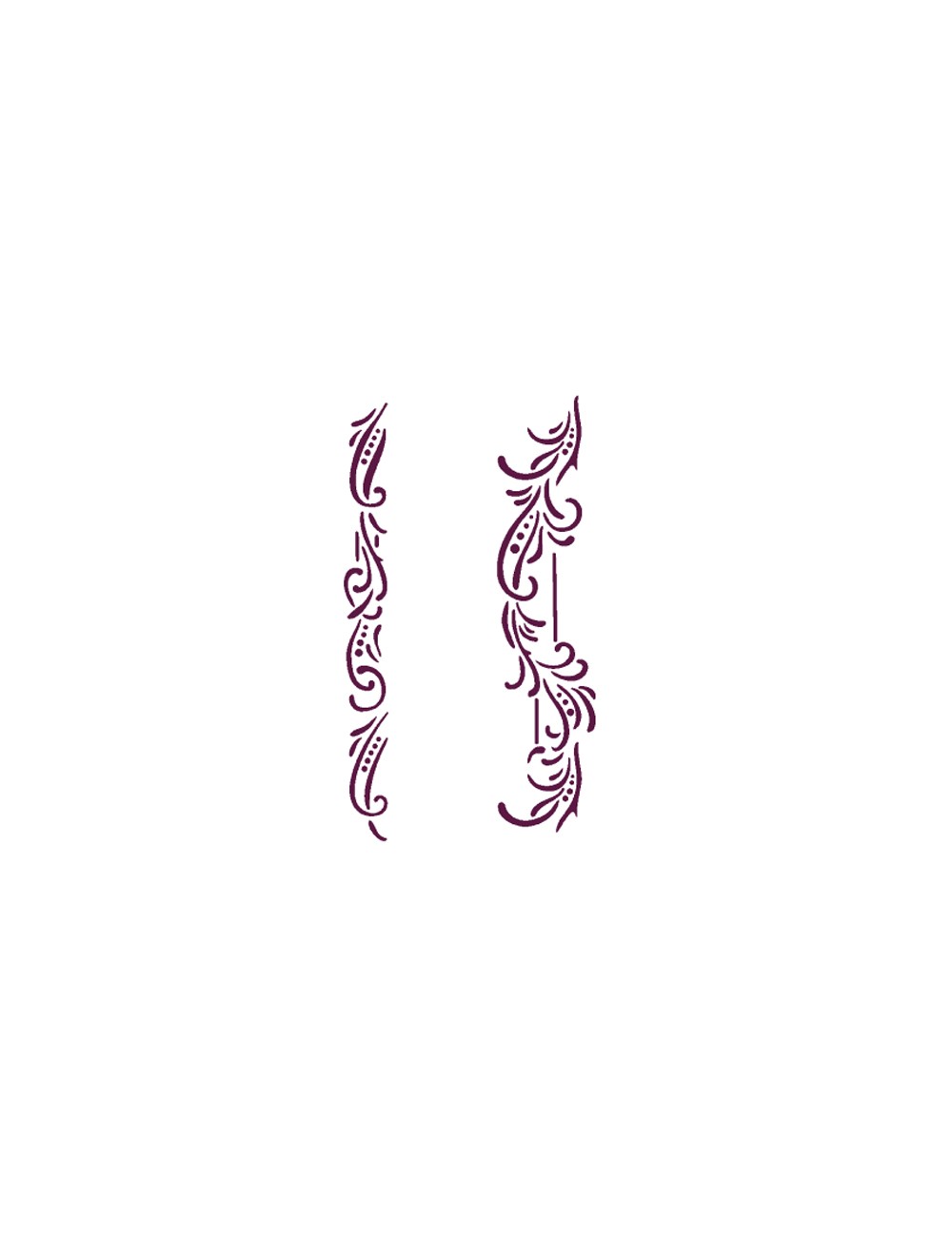 Stencil A4 dayka