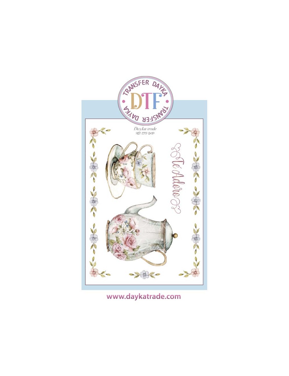  Transferencia textil tzas y tetera
