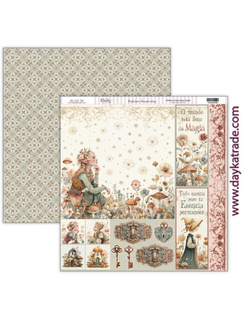 Kit scrap Colección"Secretos del bosque"